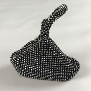 Rhinestone evening purse clutch bag.